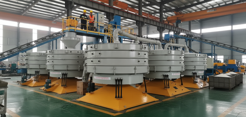 PVC粉末又“抱團(tuán)”停機(jī)？銀星圓形搖擺篩一招破解，效率提升超60%