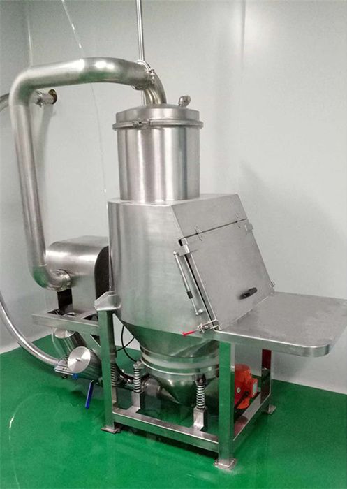 粉塵超標、物料殘留？銀星無塵投料站+真空上料機，破解潔凈輸送難題